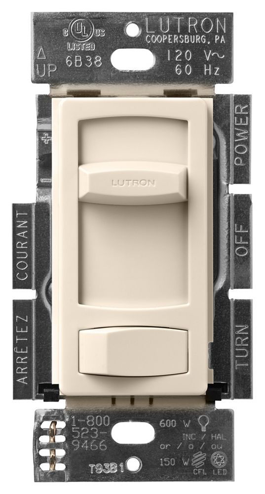 Lutron Skylark Contour Dimmer Control | Single Pole / 3-Way | CTCL-153P
