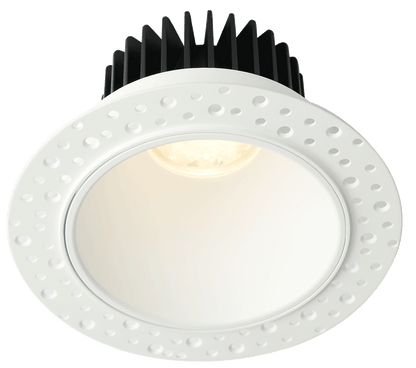 Lotus LD4R-HO 18W high-output 4-inch invisible trim deep regressed LED downlight with white reflector
