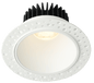 Lotus LD4R-HO 18W high-output 4-inch invisible trim deep regressed LED downlight with white reflector