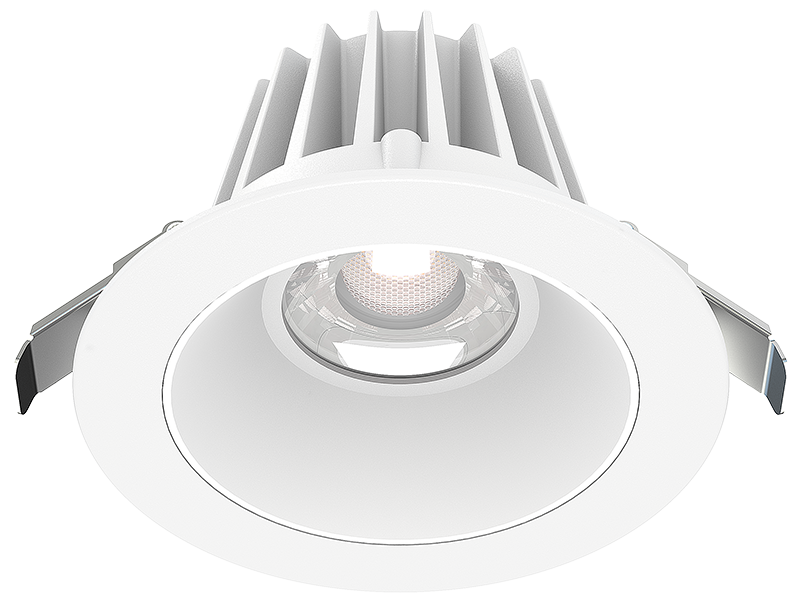 Product Display Visual of the SKU: JXL-COB04-R15W-5CCT-WH-4RR-SM-WH for Marketing of theLotus 4" Round Recessed Economy LED 15W 5CCT | JXL-COB04-R15W-5CCT-XX-4RR-SM-XX