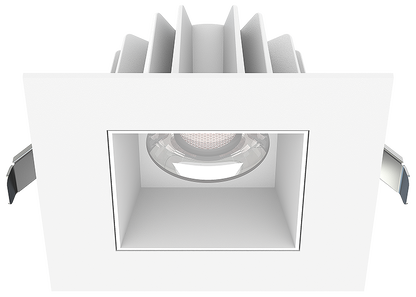 Product Display Visual of the SKU: JXL-COB04-S15W-5CCT-WH-4SR-SM-WH for Marketing of theLotus 4" Square Recessed Economy LED 15W 5CCT | JXL-COB04-S15W-5CCT-XX-4SR-SM-XX