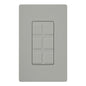 Lutron Field Customizable 6-Port Frame | CA-6PF-XX
