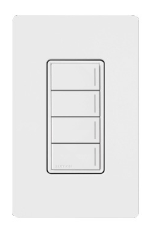 Lutron Sunnata RF Hybrid Keypads 4-Button | RRST-HN4B-XX