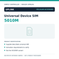 5010M specification reference card, not a photograph of the physical product | Simply Controlled