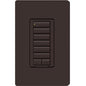 Lutron RadioRA 2 Wall-mount Designer Keypads (6 Button with Raise/Lower) | RRD-W6BRL-XX