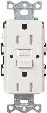 Tamper-Resistant Self Testing GFCI Receptacles - Satin Color 15A 125V | SCR-15-GFST-XX