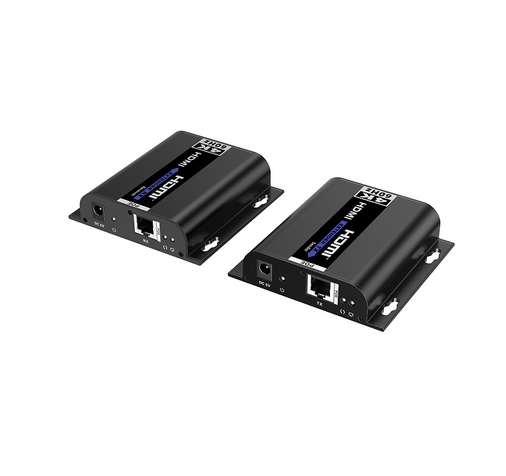 Grid 4K60 HDMI over IP & PoE Extender Kit | 1G Network, IR Passback, up to 200m over Cat6 | POEJK-HDMIE