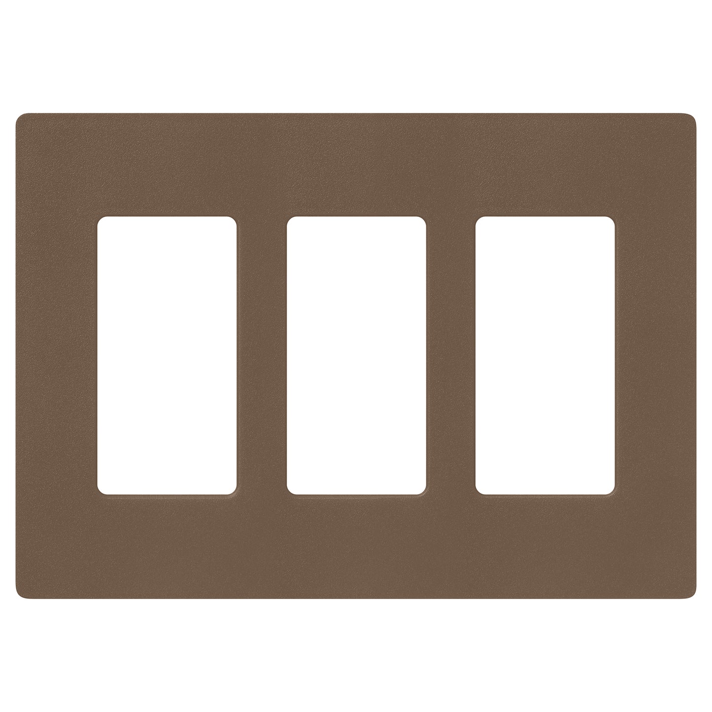 Lutron Claro 3-Gang Screwless Wall Plate | SC-3