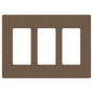Lutron Claro 3-Gang Screwless Wall Plate | SC-3