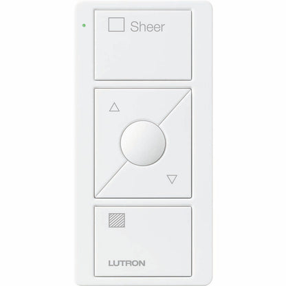 Lutron Pico Wireless Control 3-button with Raise/Lower, for Shades (Icon + Sheer Text) PJ2-3BRL-GXX-S04 | PJ2-3BRL-GBL-S04