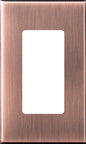 Lutron Nova T Single-Gang Wall Plate for Small Accessories | NT-R3-NFB