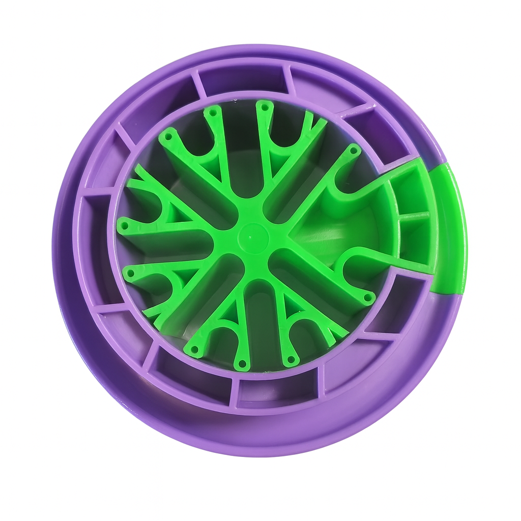 Round Cable Comb Tool - 360° Cable Organizer for Structured Cabling Bundles | GR-COMB