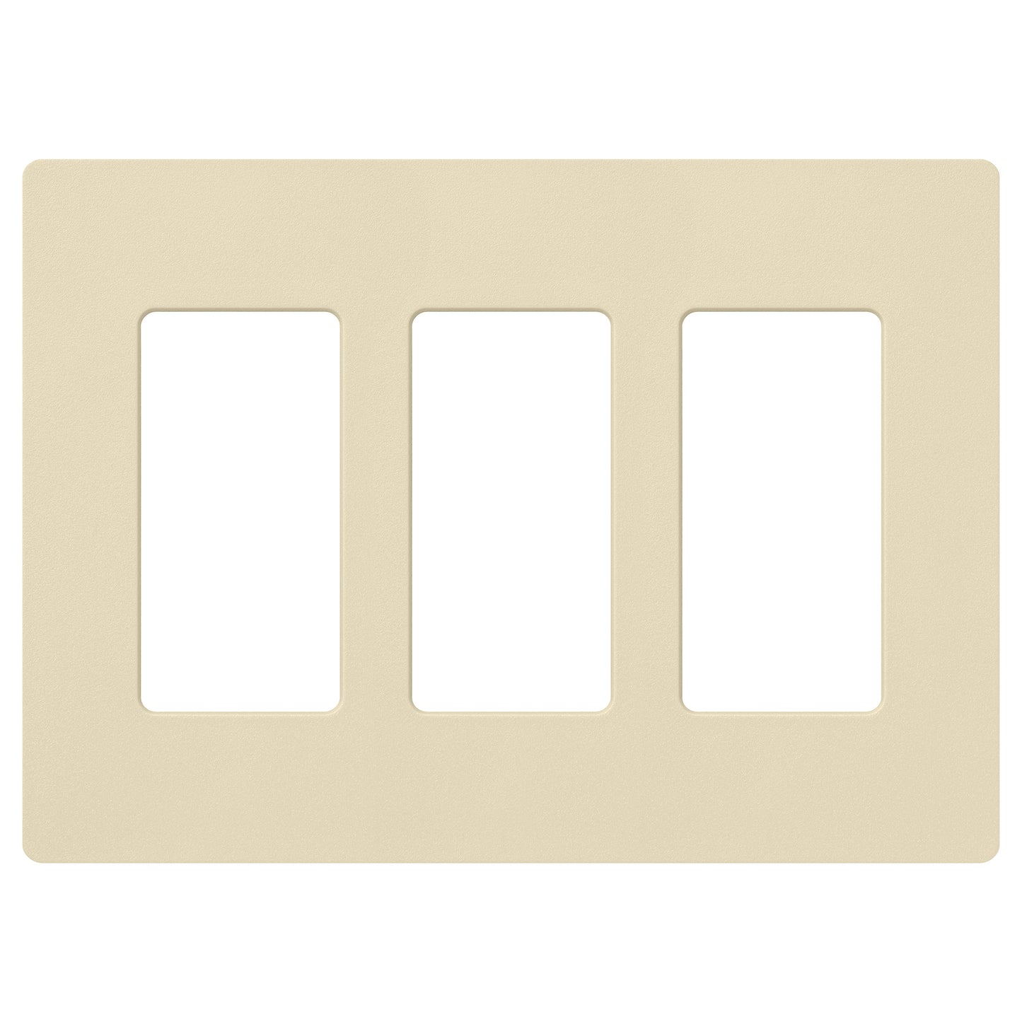 Lutron Claro 3-Gang Screwless Wall Plate | SC-3