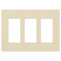 Lutron Claro 3-Gang Screwless Wall Plate | SC-3