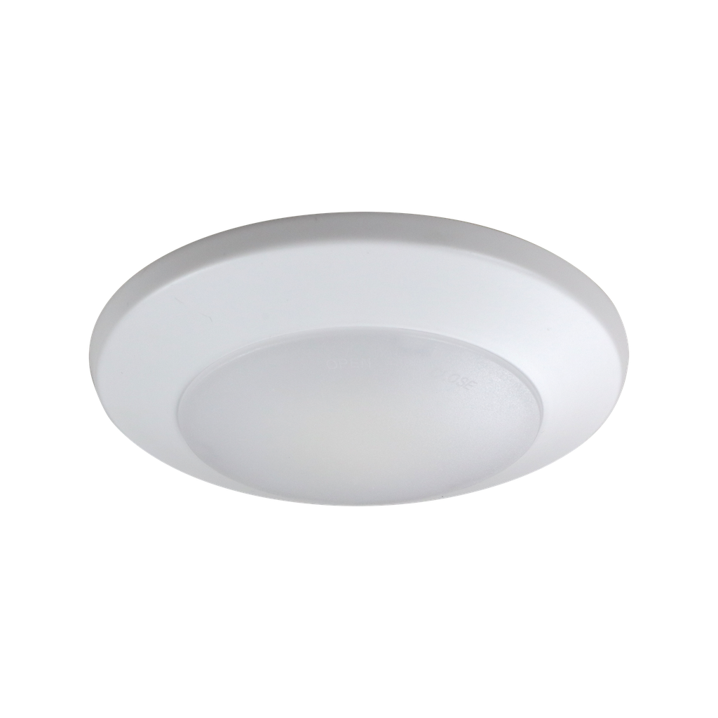 Reno Ilumi - 4" Disk Light 7W | Selectable CCT: 27/30/35/40/5000K | 120V | White Finish | RENO-DISK-4"-5CCT / R31051