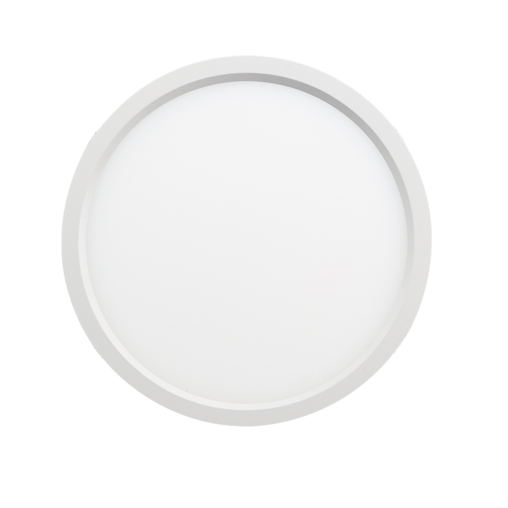 Reno Sol - 19" Slim Surface Round 35W | 2200Lm | Selectable CCT 27/30/35/40/50K | 120V | RENO-S19R-MCCT / R31106, R31126