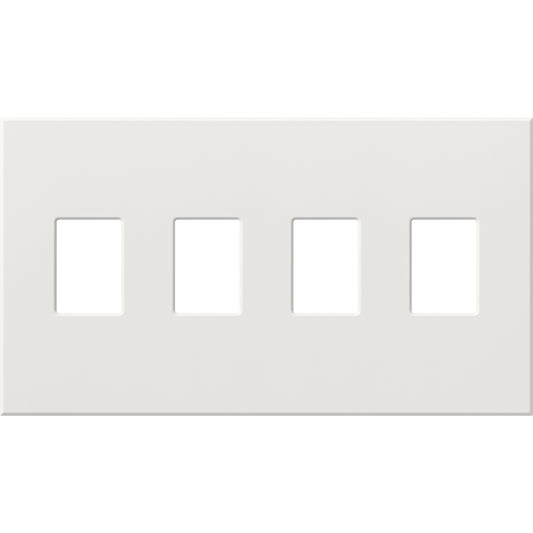 Lutron Vareo 3-Gang Architectural Wall Plate | For 3 Dimmers or Switches | VWP-3