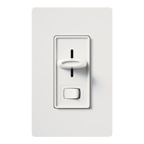 Lutron Skylark Preset Dimmer with On/Off Switch, 1000W, Incandescent/Halogen Only, Single-Pole, 120V | S-10PH-WH-CSA