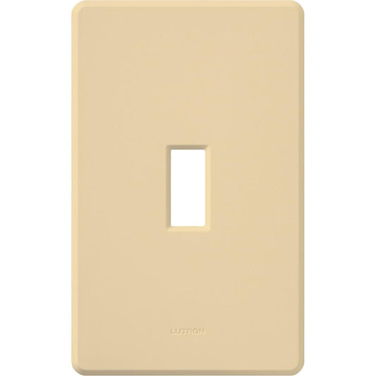 Lutron Fassada Fashion Wall Plate | Traditional Toggle Opening | Matte Finish | FW