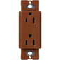 Lutron Tamper-Resistant Receptacles - Satin Color 15A 125V | SCRS-15-TR-XX