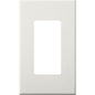 Lutron Nova T Single-Gang Wall Plate for Small Accessories | NT-R3-NFB
