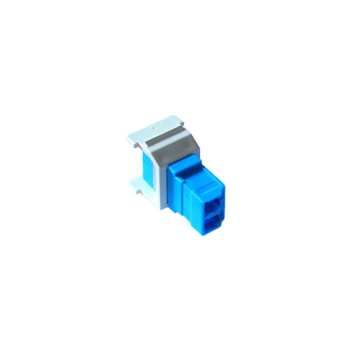 Lutron Fiber Jack - LC Non-Flush Mount | CON-1F-LC-WH