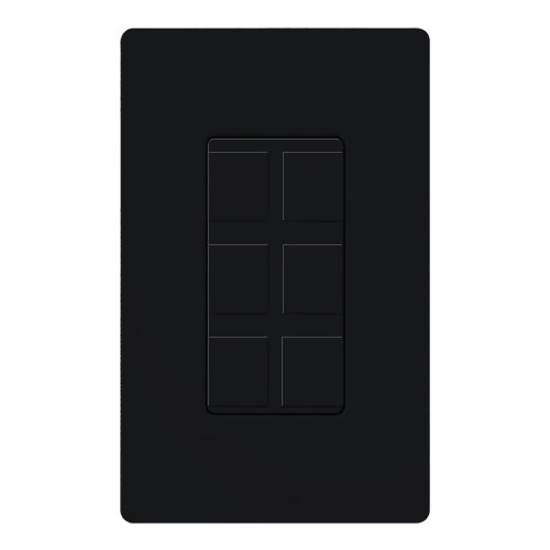 Lutron Field Customizable 6-Port Frame | CA-6PF-XX
