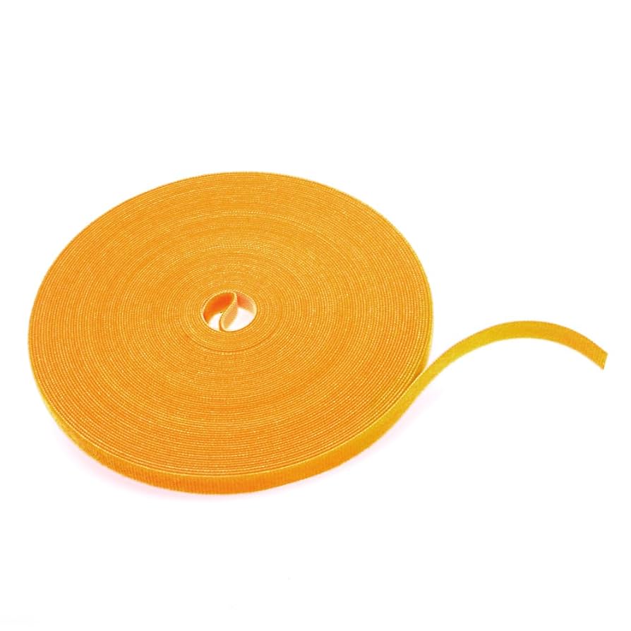 Cable Wrap 1/2" x 75' - Black Reusable Hook & Loop Roll | Cable Management | CWS-75-1RL-BK