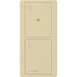 Lutron Pico Wireless Remote with Nightlight (2-button, screen text) | PJN-2B-GXX-L01