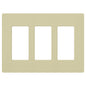 Lutron Claro 3-Gang Screwless Wall Plate | SC-3