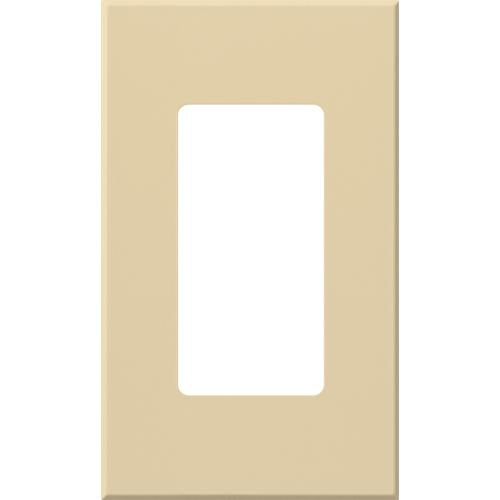 Lutron Nova T Single-Gang Wall Plate for Small Accessories | NT-R3-NFB