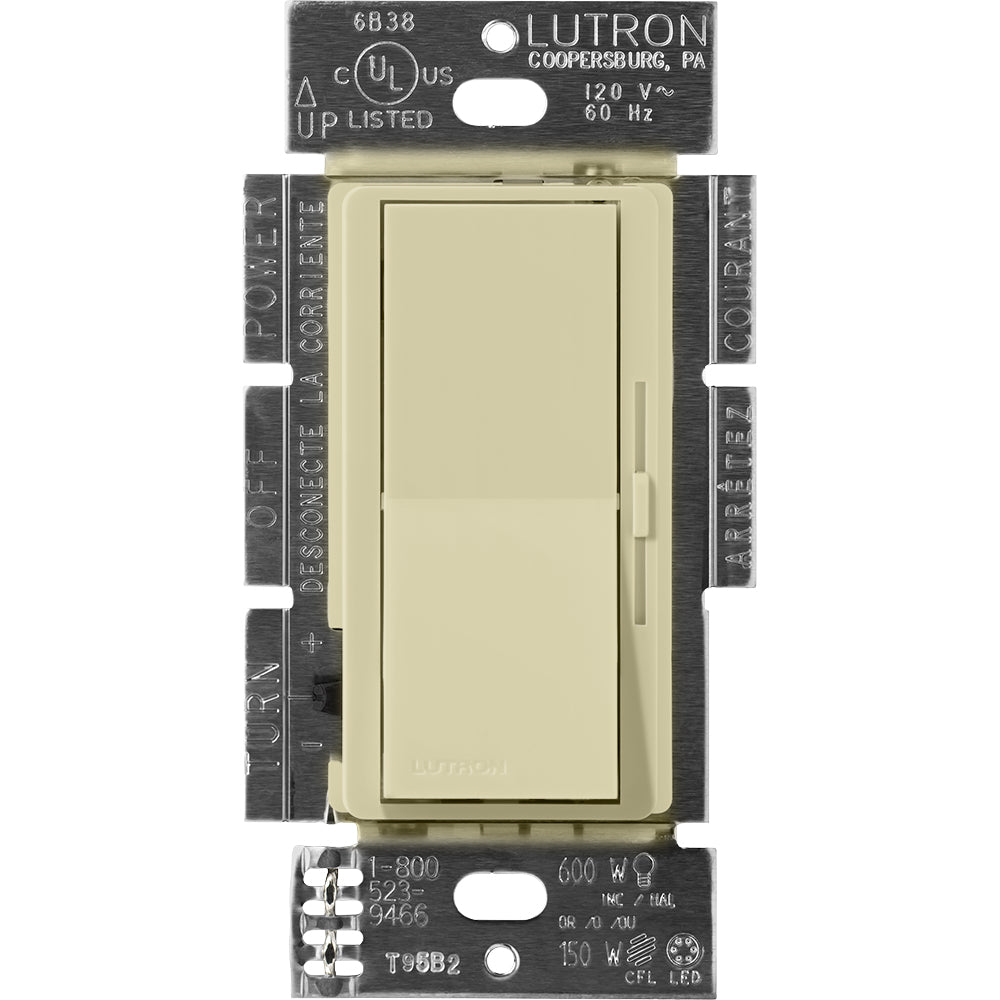 Lutron Diva 3-Wire Fluorescent Dimmer - for Dimming Ballasts | DVSCF-103P