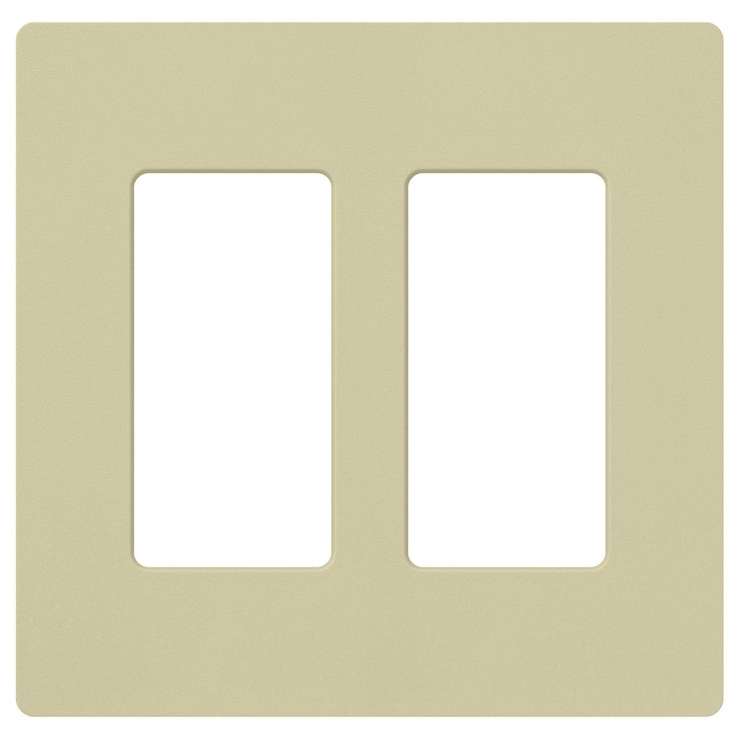 Lutron Claro 2-Gang Screwless Wall Plate | SC-2