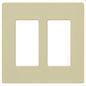 Lutron Claro 2-Gang Screwless Wall Plate | SC-2