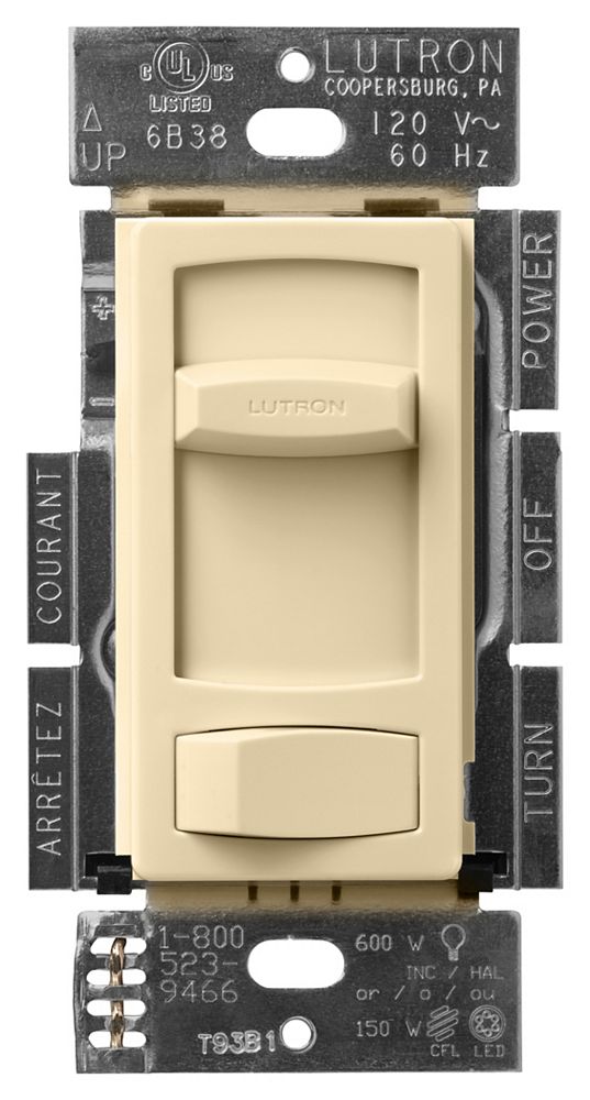 Lutron Skylark Contour Dimmer Control | Single Pole / 3-Way | CTCL-153P