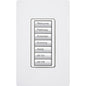 Lutron RadioRA 2 Wall-mount Designer Keypads (7-button keypad) | RRD-W7B-XX