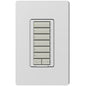 Lutron RadioRA 2 Wall-mount Designer Keypads (6 Button with Raise/Lower) | RRD-W6BRL-XX
