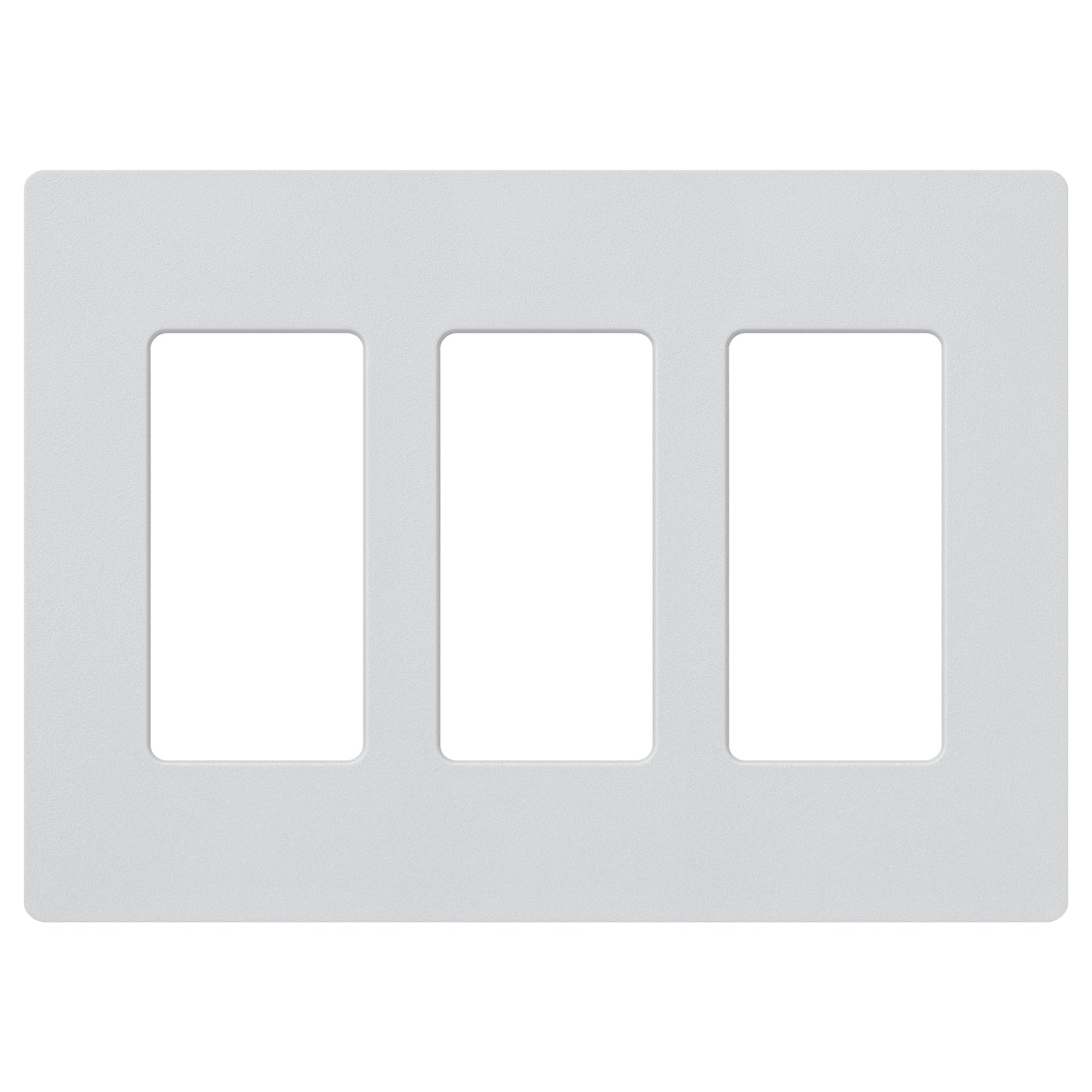 Lutron Claro 3-Gang Screwless Wall Plate | SC-3