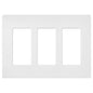Lutron Claro 3-Gang Screwless Wall Plate | SC-3
