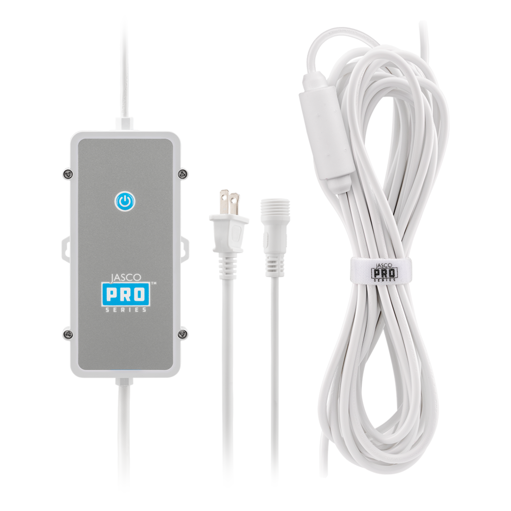 JascoPro Series Under Eave Light Power Supply, White | 84432