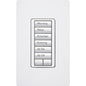 Lutron RadioRA 2 Wall-mount Designer Keypads (6 Button with Raise/Lower) | RRD-W6BRL-XX