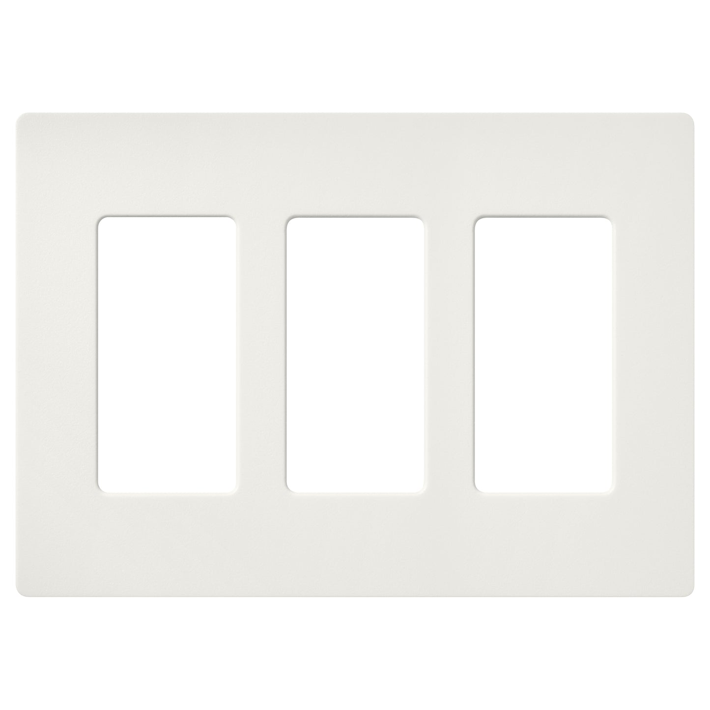 Lutron Claro 3-Gang Screwless Wall Plate | SC-3