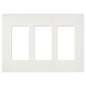 Lutron Claro 3-Gang Screwless Wall Plate | SC-3
