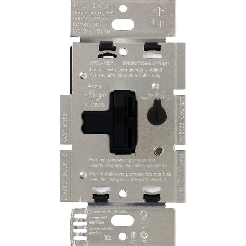 Lutron Ariadni LED+ Dimmer Switch 250W LED / 600W Inc/Hal - Single-Pole/3-Way | AYCL-253P