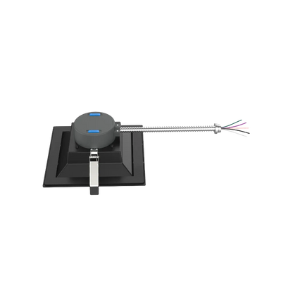 Reno Zeta - 8" Square Commercial Downlight - Selectable Wattage 15/20/25/30/35W - Selectable CCT 2700/3000/3500/4000/5000K - 120-347V - 3-in-1 Dimming | RENO-DL8-MW-DV-MCCT-SQ