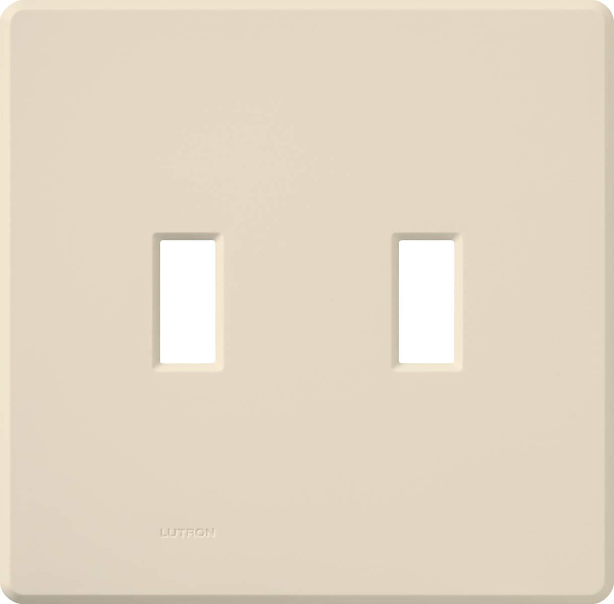 Lutron Fassada 2-Gang Wall Plate - Traditional Toggle Opening |FG-2