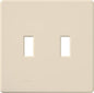 Lutron Fassada 2-Gang Wall Plate - Traditional Toggle Opening |FG-2
