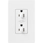Lutron Dual Dimming Tamper-Resistant Receptacles - Satin Color 15A 120/125V | SCR-15-DDTR-XX