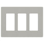 Lutron Claro 3-Gang Screwless Wall Plate | SC-3