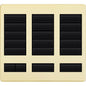 Replacement Faceplate for Lutron HomeWorks Tabletop 15 Button Keypad | LFK-T15RL
